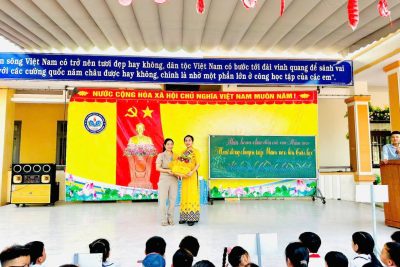 CHÀO MỪNG HỌC SINH MẦM NON ĐẾN THAM QUAN TRƯỜNG