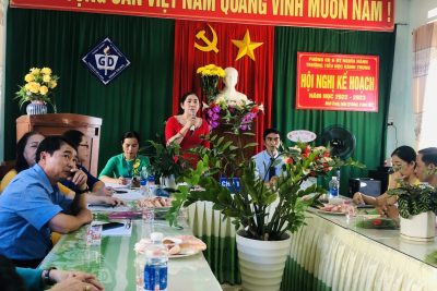 HỘI NGHỊ CÁN BỘ CÔNG CHỨC, VIÊN CHỨC NĂM HỌC 2022-2023