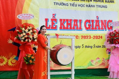 KHAI GIẢNG NĂM HỌC 2023-2024