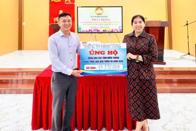 CHUNG TAY ỦNG HỘ ĐỒNG BÀO VÙNG LŨ NAM TRUNG BỘ 2025 – NGHĨA TÌNH HAI TIẾNG “ĐỒNG BÀO”