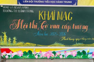 THI CỜ VUA CẤP TRƯỜNG NĂM HỌC 2025-2026